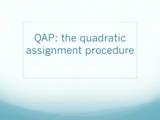 QAP and Its Application in Data Analysis