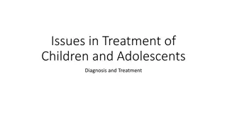 Pediatric Mental Health: Diagnosis and Treatment Challenges