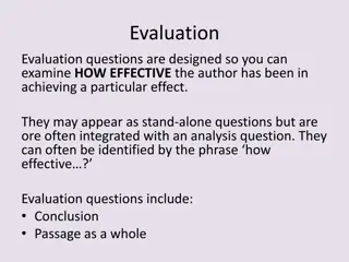Examining Effectiveness in Conclusion Passages