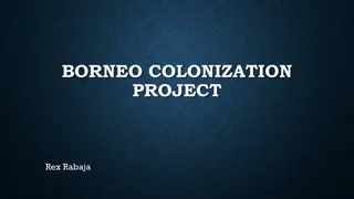 Rizal's Borneo Colonization Project Negotiation with British Authorities