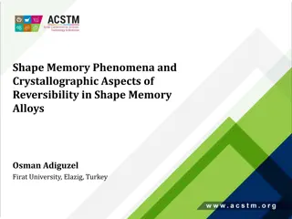 Shape Memory Alloys and Reversibility: Crystallographic Aspects