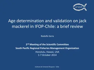 Validation of Jack Mackerel Age Determination Methods in Chile
