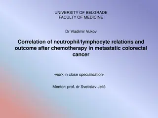 Correlation of Neutrophil/Lymphocyte Ratio and Chemotherapy Outcome in Metastatic Colorectal Cancer