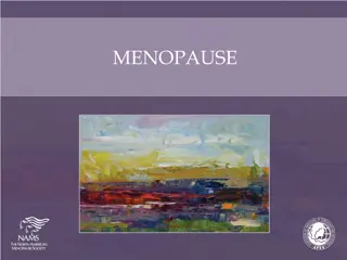 Menopause and Reproductive Aging Stages
