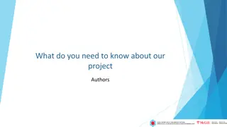 Our Project: Authors and Clinic Collaboration