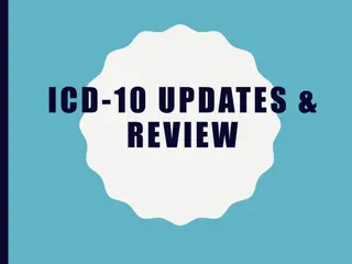 ICD-10 Updates & Review: Changes Ahead, Webinar Tomorrow!