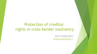 Protection of Creditor Rights in Cross-Border Insolvency