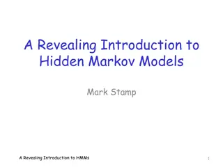 Revealing Introduction to Hidden Markov Models