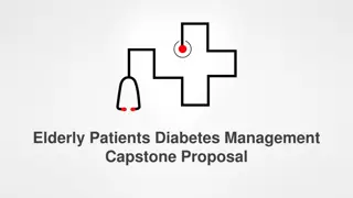 Elderly Patients Diabetes Management Capstone Proposal
