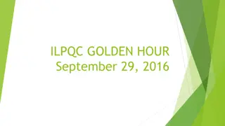 Improving Neonatal Care: ILPQC Golden Hour Initiative Data Review
