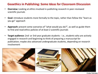 Exploring Ethics in Research Publishing for Graduate Students
