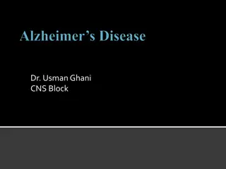 Overview of Neurodegenerative Disorders: Alzheimer's Disease Pathophysiology