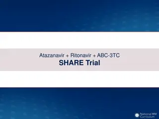 Atazanavir Ritonavir ABC-3TC SHARE Trial Results