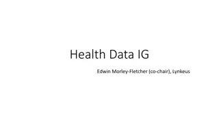 Health Data Interest Group Overview
