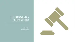 The Norwegian Court System: Historical Evolution & Key Structures