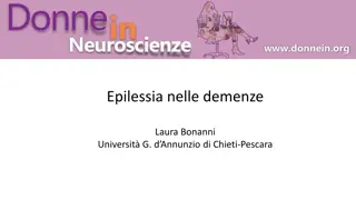 Epilepsy in Neurodegenerative Dementias: Seizure Phenomena and Alzheimer's Disease