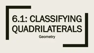 Classifying Quadrilaterals in Geometry