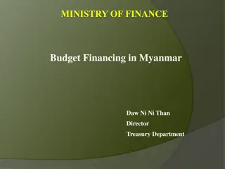 Budget Financing and Priorities in Myanmar