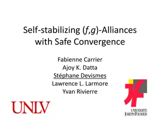 Self-Stabilizing Alliances with Safe Convergence
