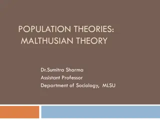 Malthusian Theory of Population