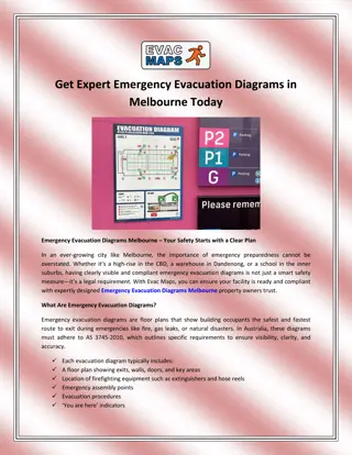 Get Expert Emergency Evacuation Diagrams in Melbourne Today