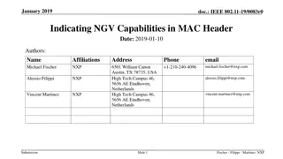 Indicating NGV Capabilities in MAC Header for V2X Enhancements