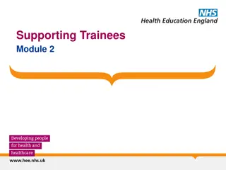 Identifying and Supporting Trainees in Difficulty: Solutions and Strategies