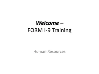 Employee Form I-9 Training and Compliance Guide