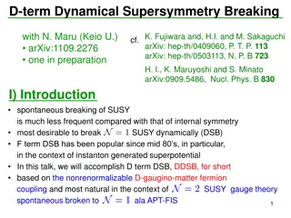 D-Term Dynamical Supersymmetry Breaking Theory Insights