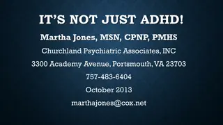 ADHD and Related Disorders: Insights from Martha Jones, CPNP