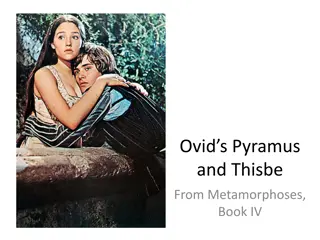 Ovid's Pyramus and Thisbe Analysis and Literary Interpretation