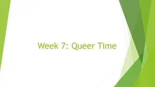 Queer Time and Temporalities