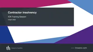 Contractor Insolvency: Challenges and Solutions in Construction Industry