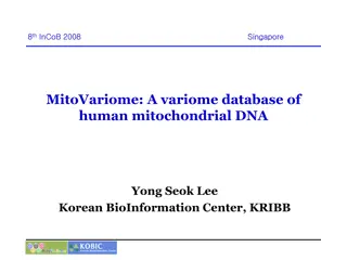 MitoVariome: Human Mitochondrial DNA Database