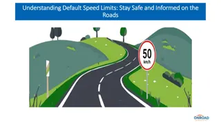 Understanding Default Speed Limits Stay Safe and Informed on the Roads