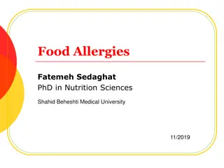 Food Allergies: Causes, Symptoms, and Prevention