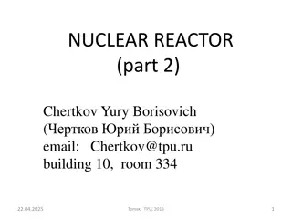 Neutron Reactions in Nuclear Reactors
