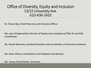 Discrimination and Harassment in Diversity and Inclusion