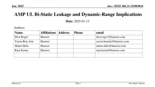 Implications of Bi-Static Leakage on AMP Uplink Performance