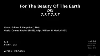 Earth's Beauty in Melodic Harmony