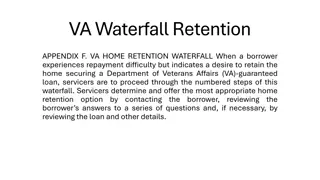 VA Home Retention Waterfall Steps for Borrower Assistance