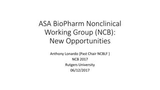 Opportunities for Nonclinical Statisticians in the Biopharmaceutical Industry