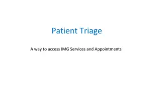 Accessing Patient Triage Services Online