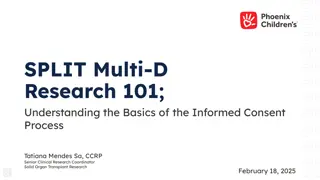 Basics of Informed Consent in Clinical Research: Key Guidelines and Documents