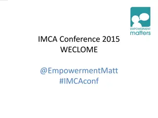 Empowerment Matters: Promoting Best Practice in Health, Social Care, and Advocacy Sectors