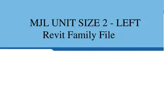 Revit Family Files for Unit Dimensions and Connections