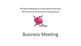 Spanish Meeting on Computational Geometry: Insights and Data Analysis
