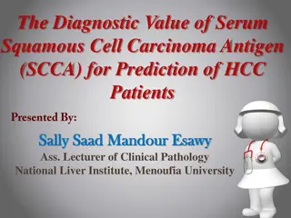 Diagnostic Value of Serum SCCA for HCC Prediction