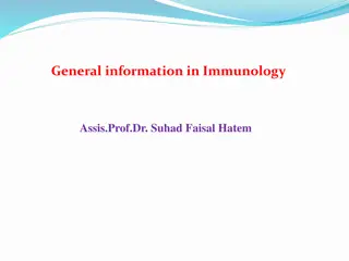 Immunology: Host's Immune Responses to Foreign Substances
