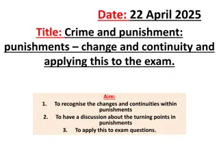 Evolution of Punishments: From Medieval Ages to Modern Era